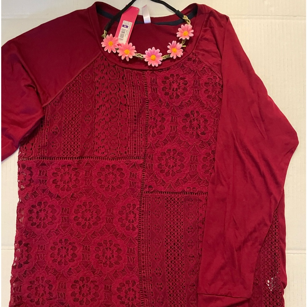New listing ***** XL exhilaration stretchy tunic